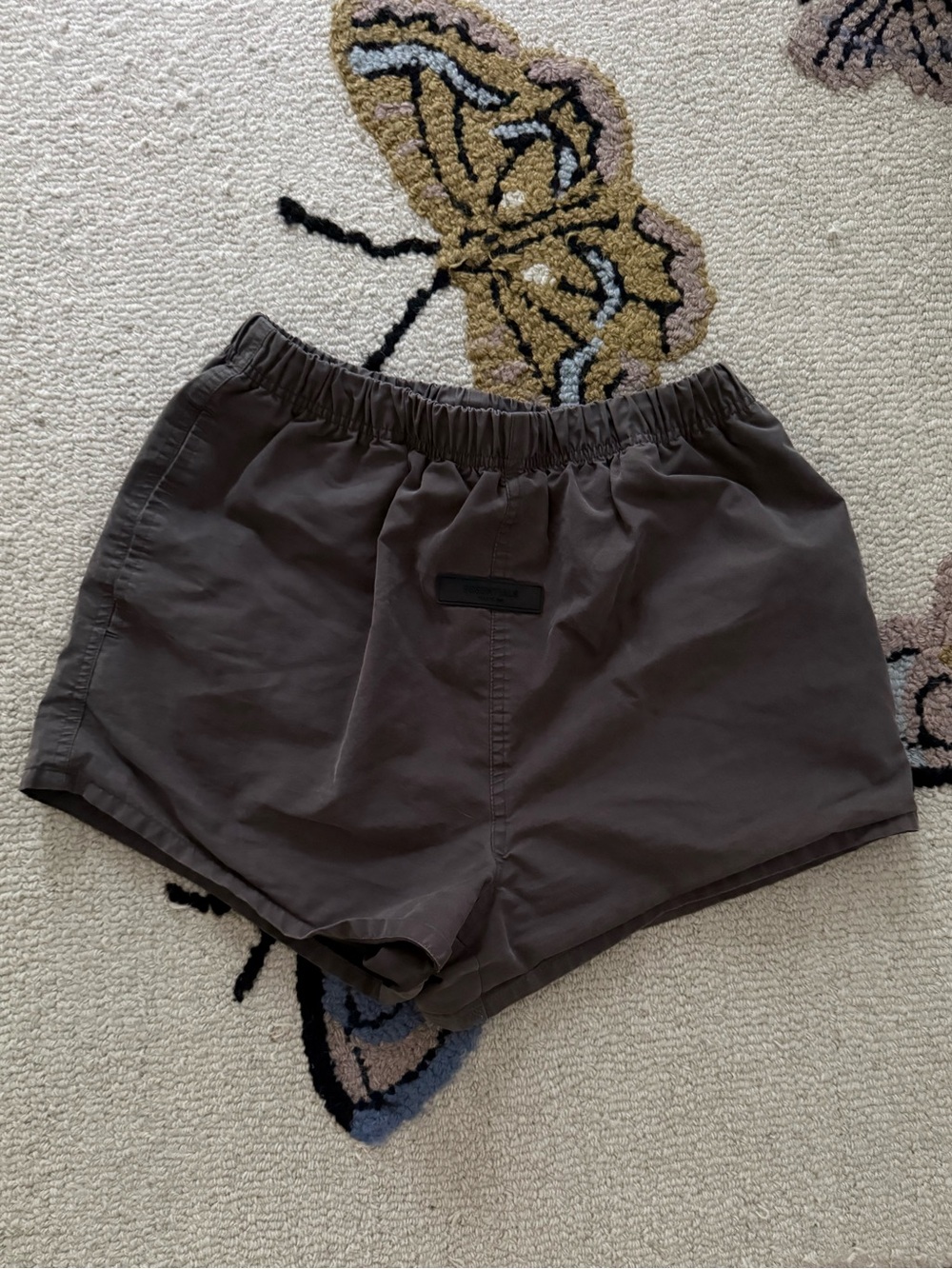 Essentials Fear of God Cotton Shorts in Gray